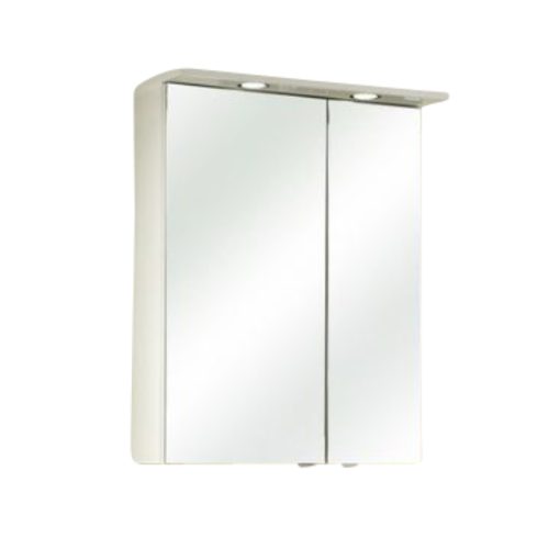 PELIPAL QUICKSET 996 Mirror cabinet 10-I 600mm, glossy white