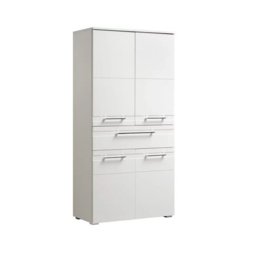 PELIPAL QUICKSET 996 tall wardrobe 1560x760mm, white glossy